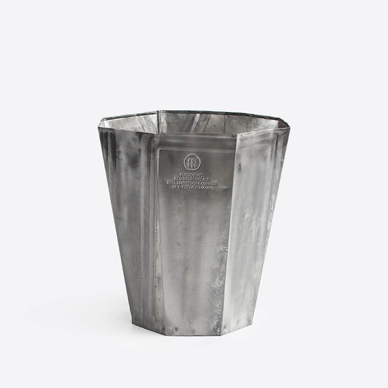 PUEBCO プエブコ｜RECYCLE STEEL TRASH CAN Round φ100 ゴミ箱 通販