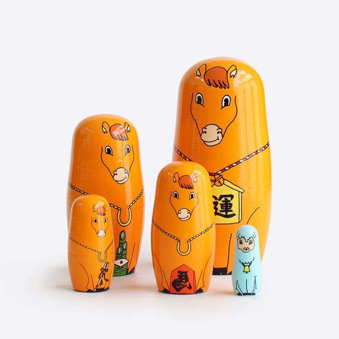 DETAIL ディテール｜Happy New Horse マトリョーシカ 通販｜DUPON35
