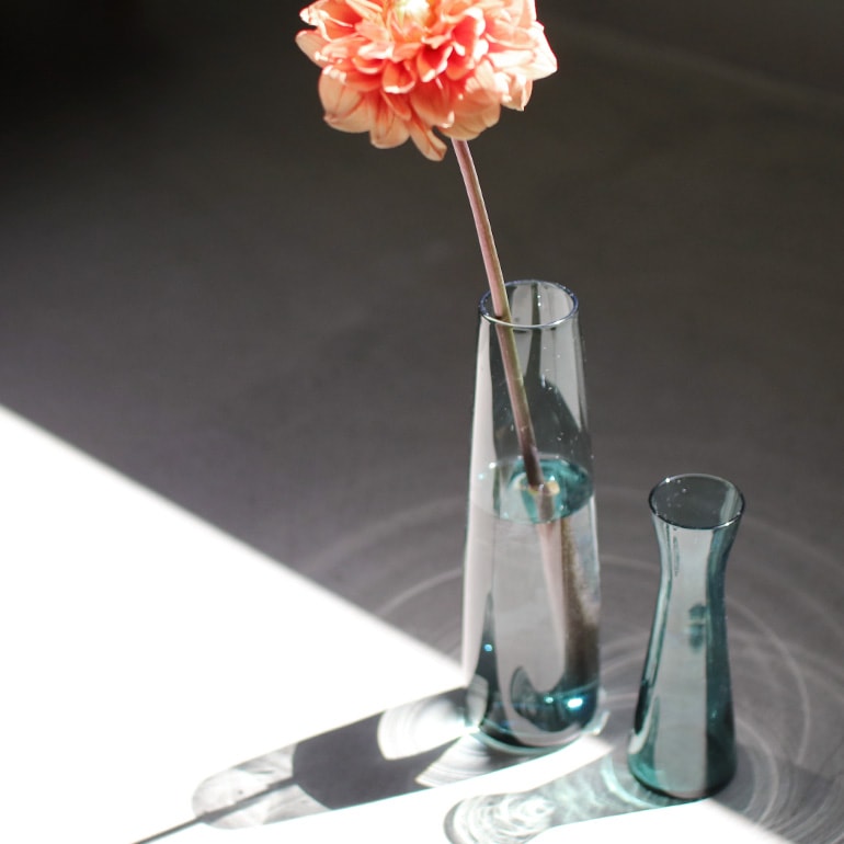 VINTAGE｜Wilhelm Wagenfeld Glass vase 22cm 50's Germany WMF製 通販