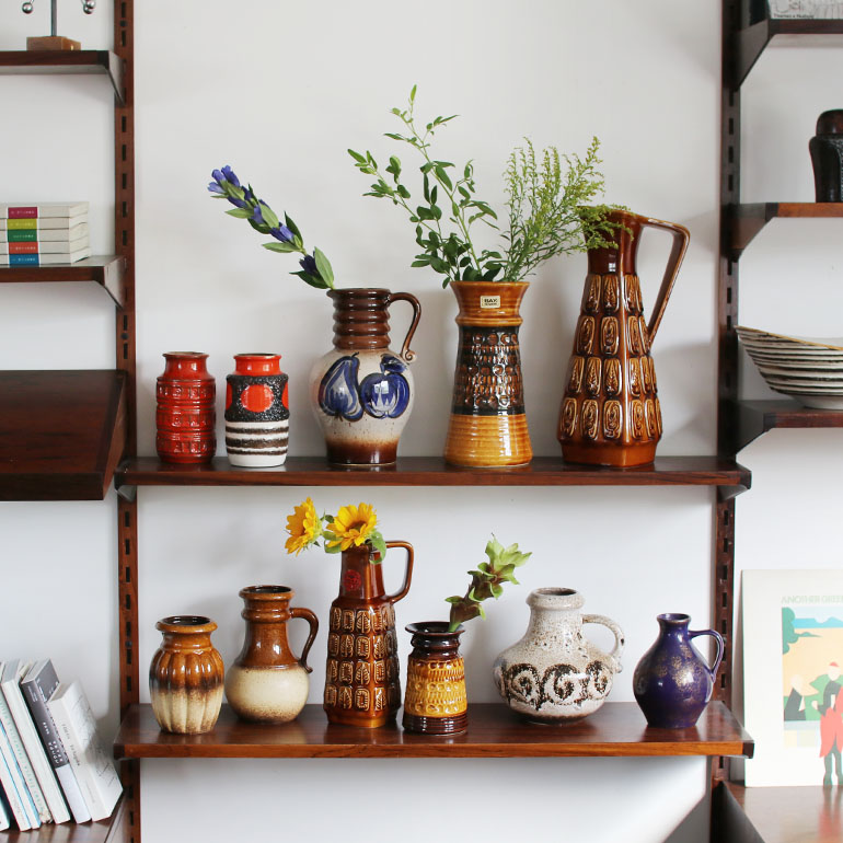 VINTAGE｜W.Germany Fat Lava Bay Keramik 20cm 通販｜DUPON35