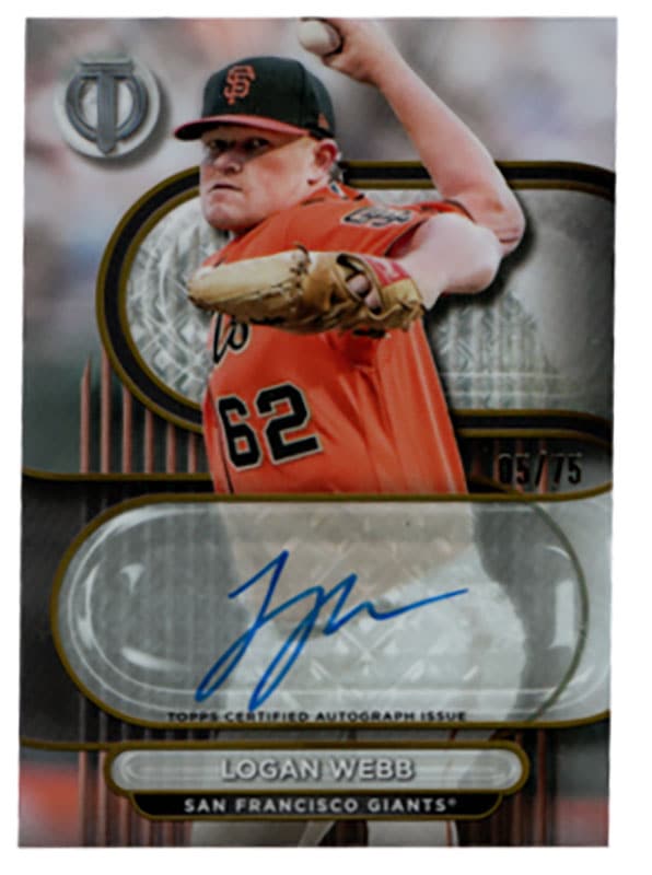 トレイ・ターナー/Trea Turner 2024 Topps Tribute auto 06/75