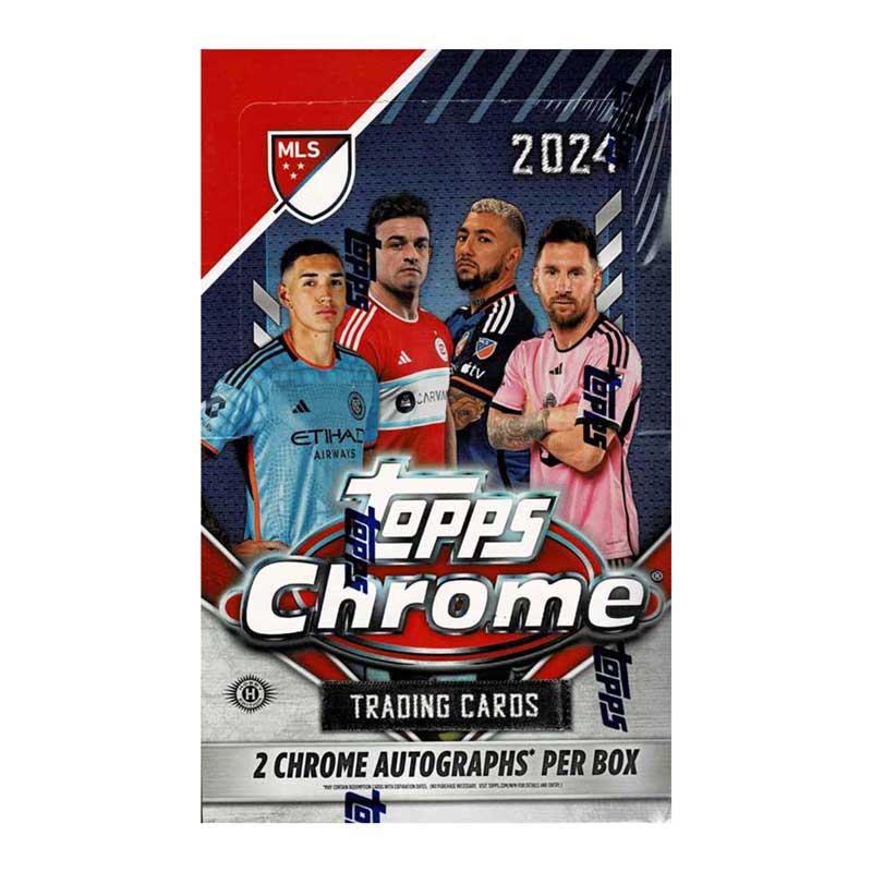 2024 Topps Chrome MLS Major League Soccer Hobby版 12/6入荷！メッシ