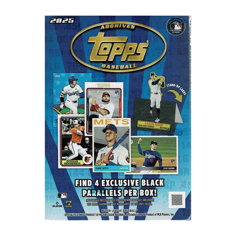 MLB 2025 Topps Heritage High Number Baseball Hobby Box 12/19入荷