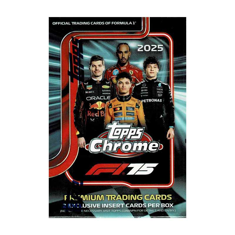 2025 Topps Chrome Formula 1 Value Box 1/23入荷 ｜カード