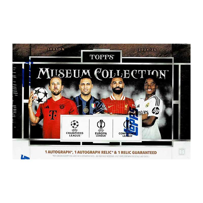 2024-25 Topps UEFA Club Competitions Museum Collection Soccer