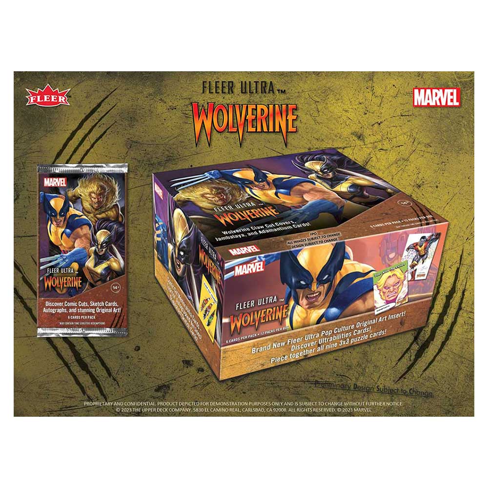 マーベル ウルヴァリン 2023 Upper Deck Marvel Fleer Ultra Wolverine
