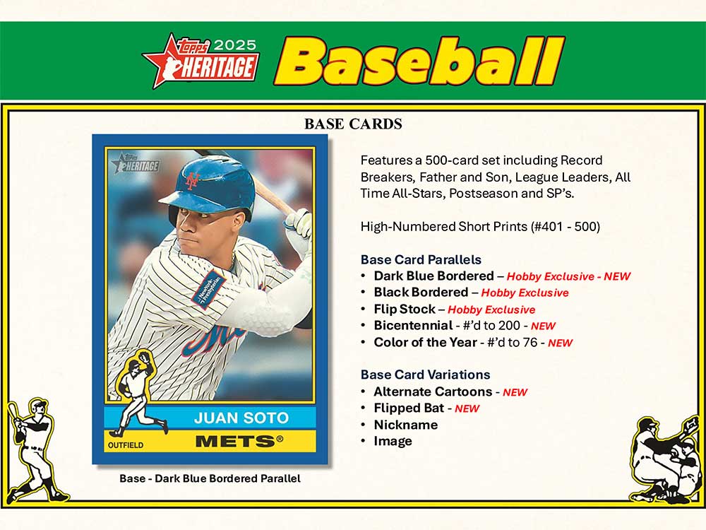 MLB 2025 Topps Heritage Baseball Box 4/25入荷！！山本由伸選手