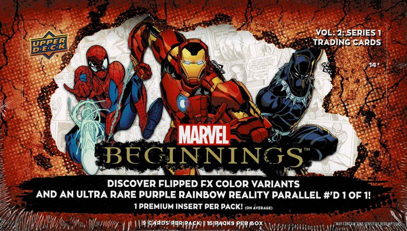 2022 Upper Deck Marvel Beginnings Vol. 2 Series 1 Trading Cards