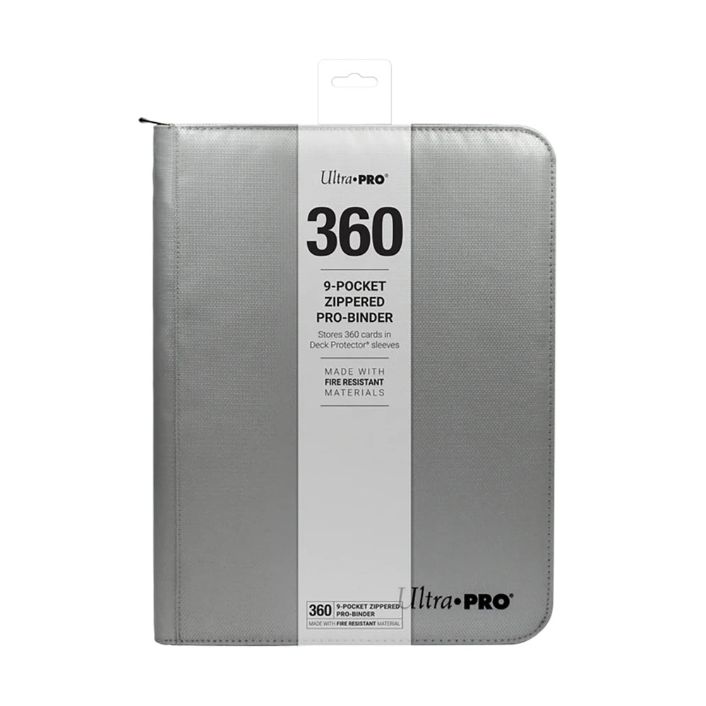 ウルトラプロ (Ultra Pro) ジッパー プロバインダー シルバー 9