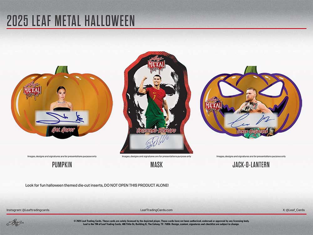 2025 Leaf Metal Halloween Trading Cards Box 10/3入荷 ｜カード