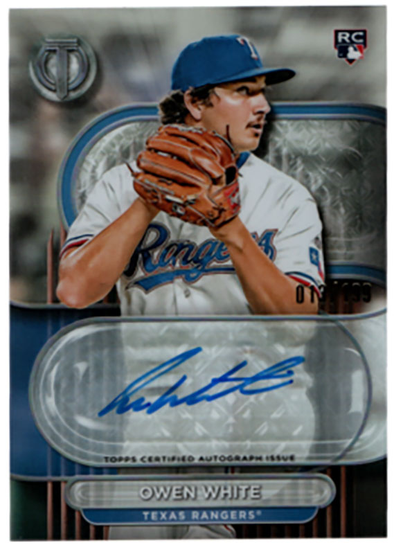オーウェン・ホワイト/Owen White 2024 Topps Tribute auto 013/199