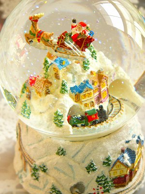 ☆【サンタと汽車が動く♪】 クリスマス サンタ＆トレイン スノー