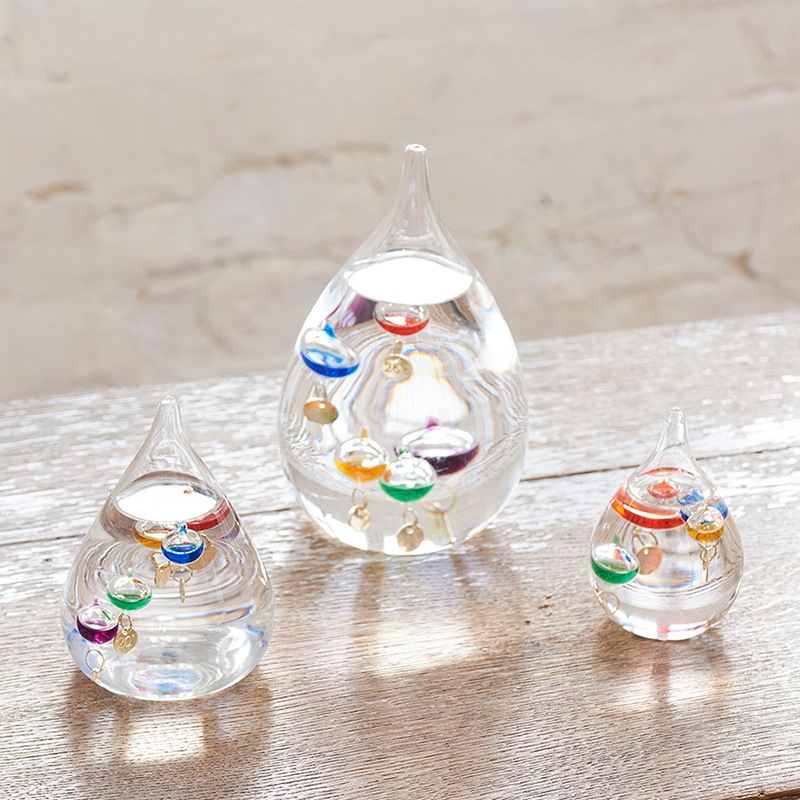 ガラスフロート温度計 しずくS | Fun Science,ガラスフロート温度計