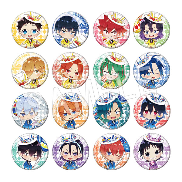 予約】弱虫ペダル GLORY LINE トレーディング缶バッジ イースター