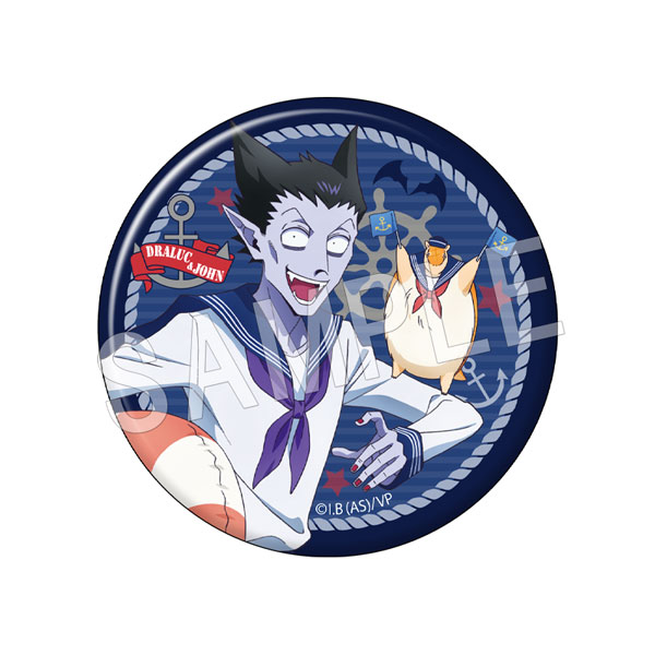 予約】吸血鬼すぐ死ぬ 缶バッジ ドラルク＆ジョン | か行,吸血鬼すぐ