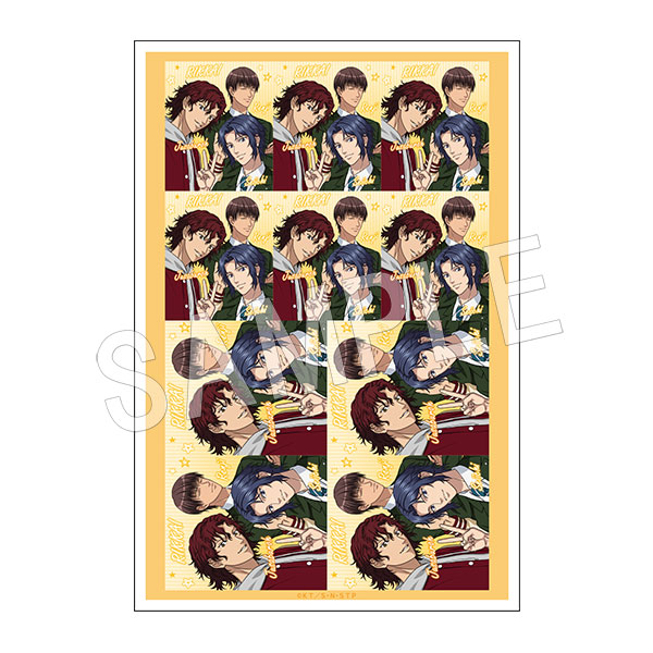 一般販売】新テニスの王子様 プリントシール風ステッカーシート 立海