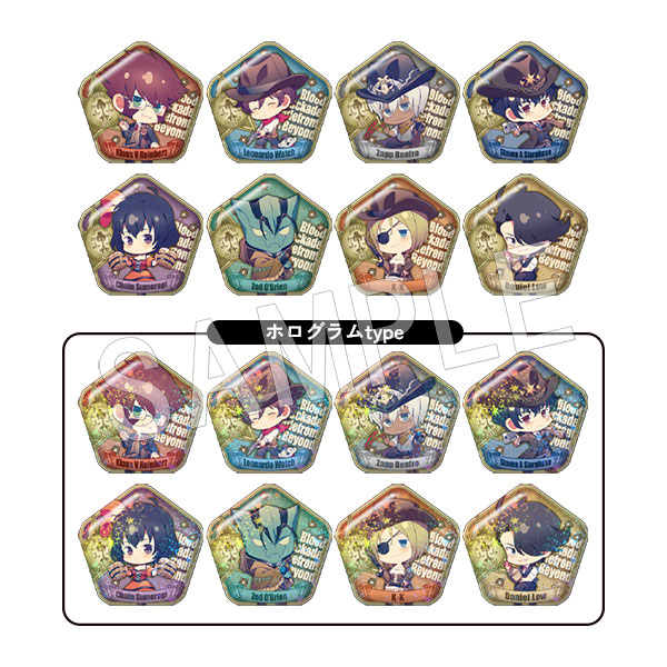 血界戦線 & BEYOND トレーディングペンタグラム缶バッジ ウエスタンVer