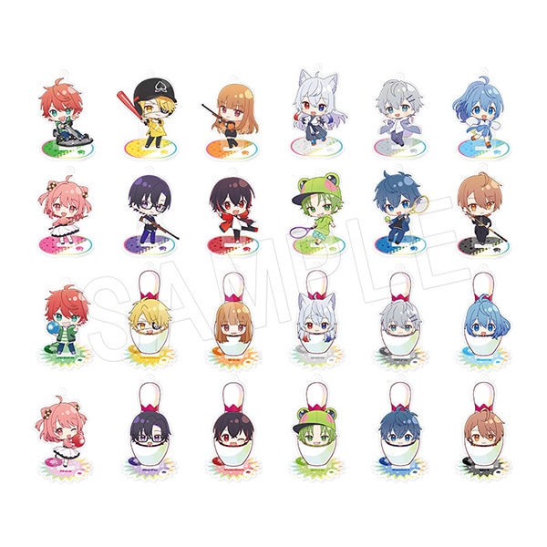 予約】カラフルピーチ トレーディングミニキャラアクリルスタンド(pcs