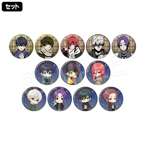 一般予約】ブルーロック トレーディングマット缶バッジ『winter』ver