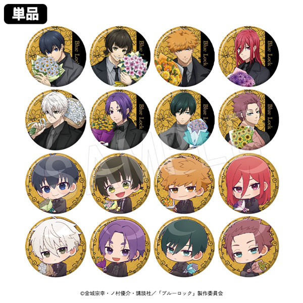 一般予約】ブルーロック トレーディンググリッター缶バッジ『BIRTHDAY