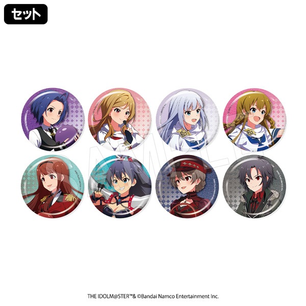 アイドルマスター ミリオンライブ！ トレーディンググリッター缶バッジ