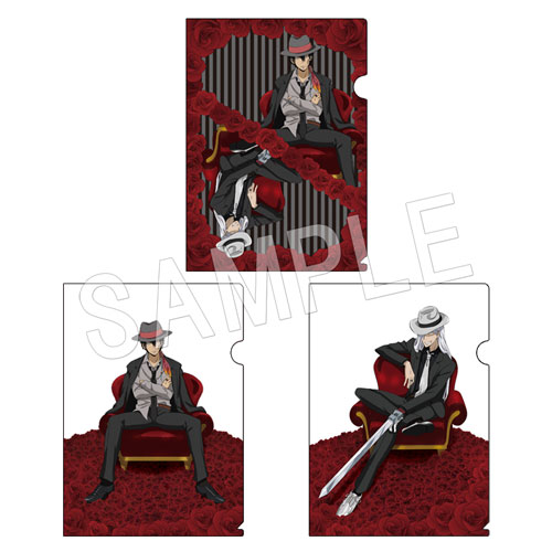 家庭教師ヒットマンREBORN! クリアファイル3枚セット XANXUS