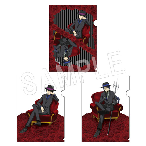 家庭教師ヒットマンREBORN! クリアファイル3枚セット 雲雀恭弥・六道骸