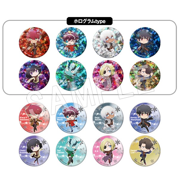 血界戦線 ＆ BEYOND トレーディング缶バッジ ミニキャラスケートver