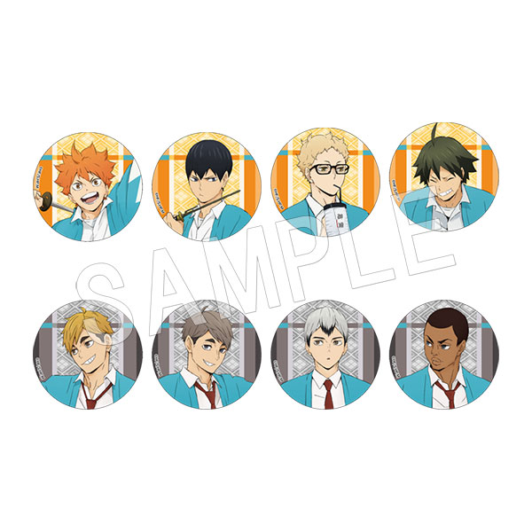 二次受注】ハイキュー!! TO THE TOP トレーディング缶バッジ 映画村ver