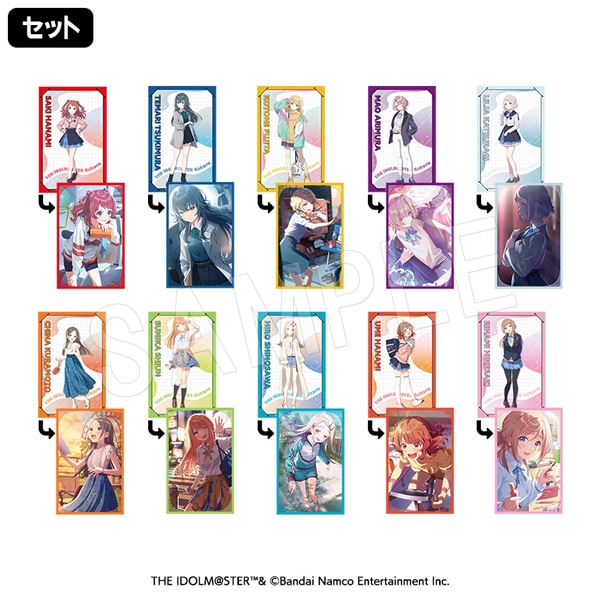 一般予約】学園アイドルマスター トレーディング両面イラストカード