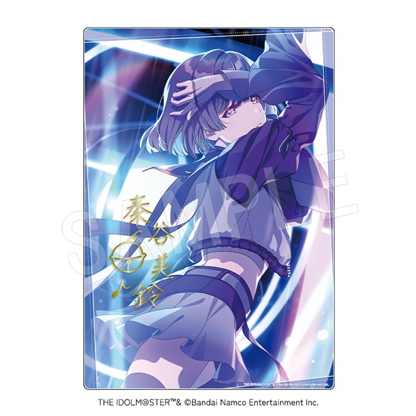 11月発送】学園アイドルマスター サイン入りアクリルアートパネル 秦谷