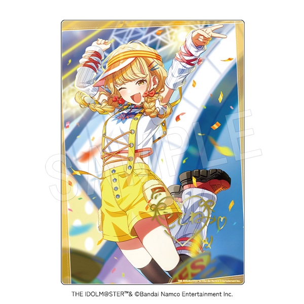 11月発送】学園アイドルマスター サイン入りアクリルアートパネル ver