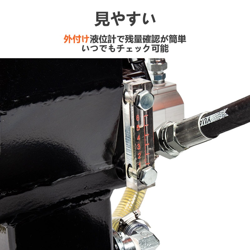 薪割り機 油圧エンジン式 破砕力18t ハイパワー 日本語説明書付き 空冷