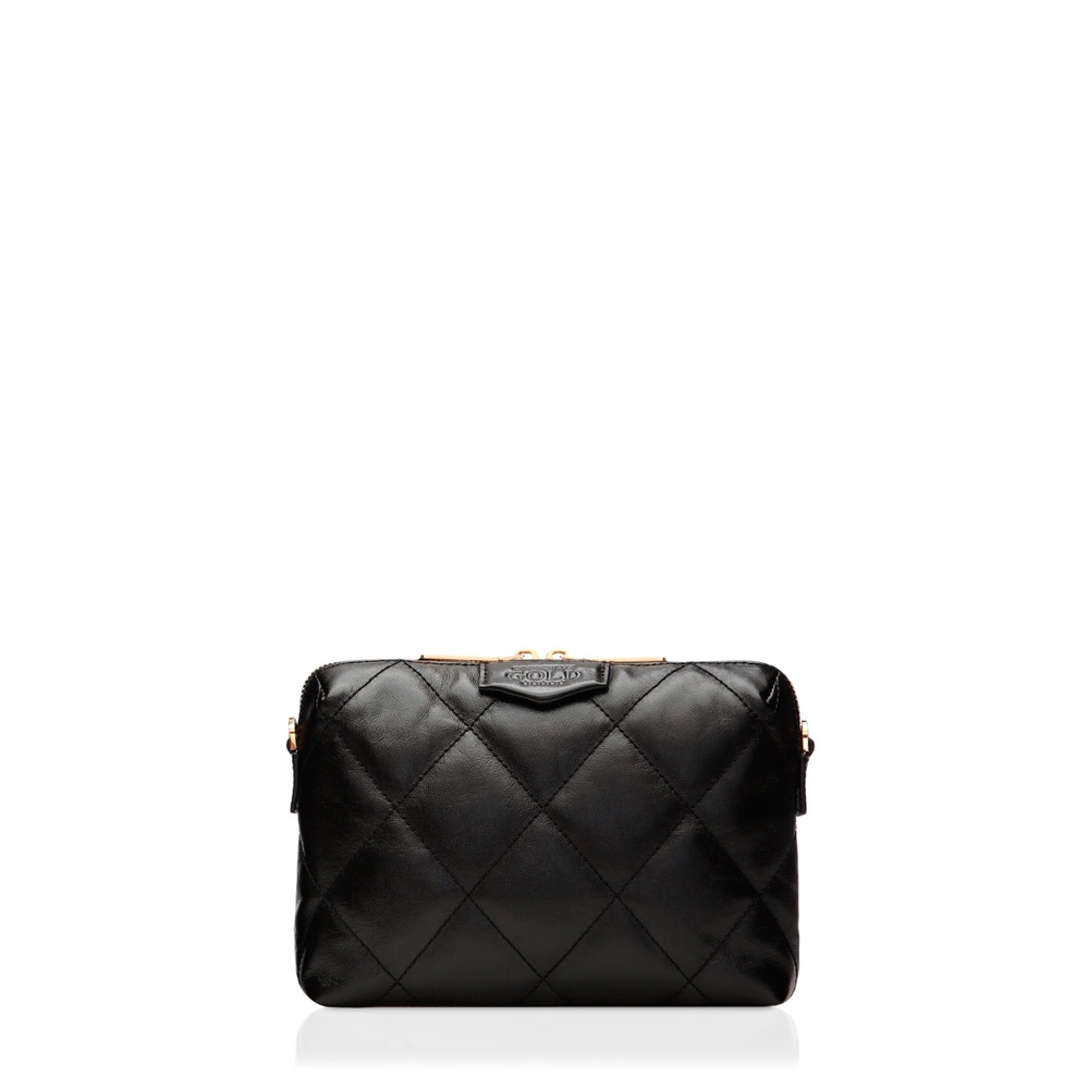 COCOCELUX GOLD ﾀﾞｲﾔﾓﾝﾄﾞﾚｻﾞｰ 3WAY横長 ﾎﾟｼｪｯﾄﾊﾞｯｸﾞ | material