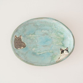 ねこシリーズ ｜ 大内 由美 ｜陶工房 Ron ｜ 糸島くらし×ここのき