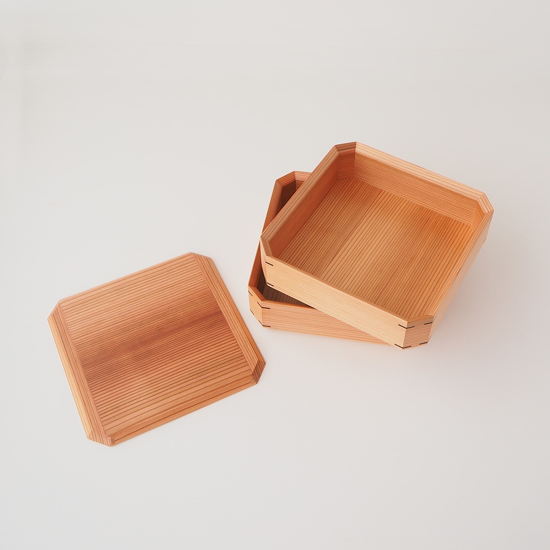 杉重箱二段 | DOUBLE = DOUBLE FURNITURE | 糸島くらし×ここのき 公式