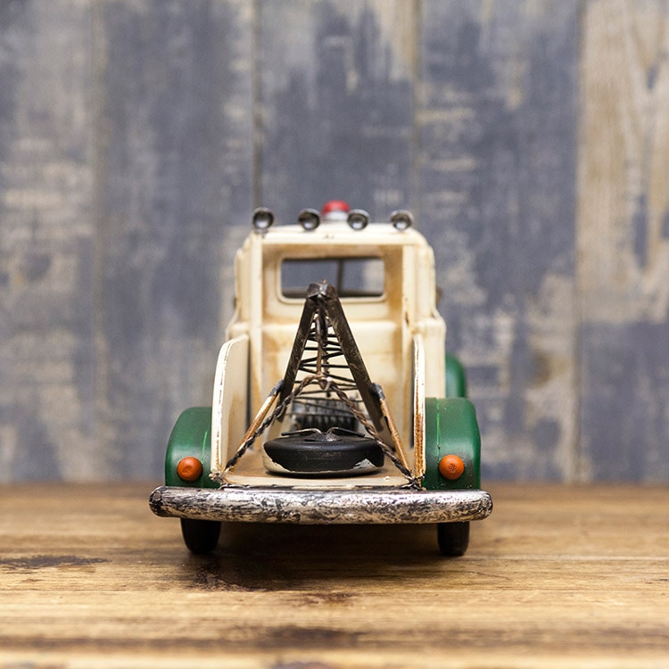 ブリキオブジェ ヴィンテージカー レッカー車 1704E-6348 レトロ