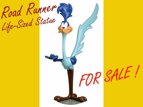 ロードランナー 等身大フィギュア ＜ヘルメットホルダータイプ