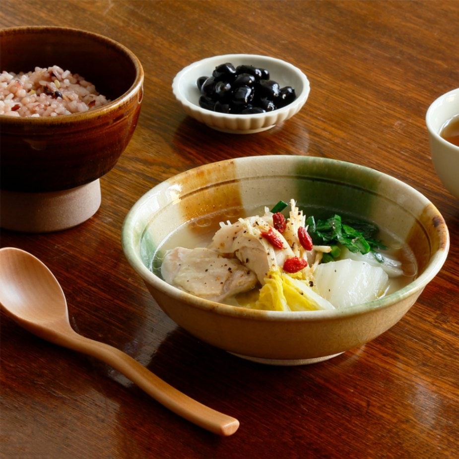 三彩 スープ鉢 （瀬戸本業窯） | 深皿・ボウル | cotogoto