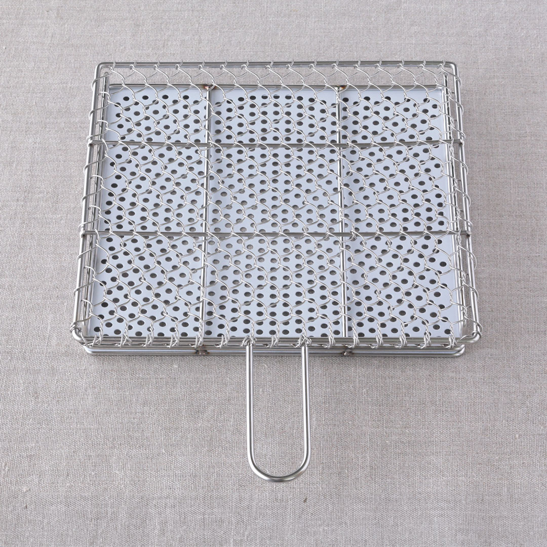 手付きセラミック付き焼き網 （金網つじ） | キッチンツール | cotogoto