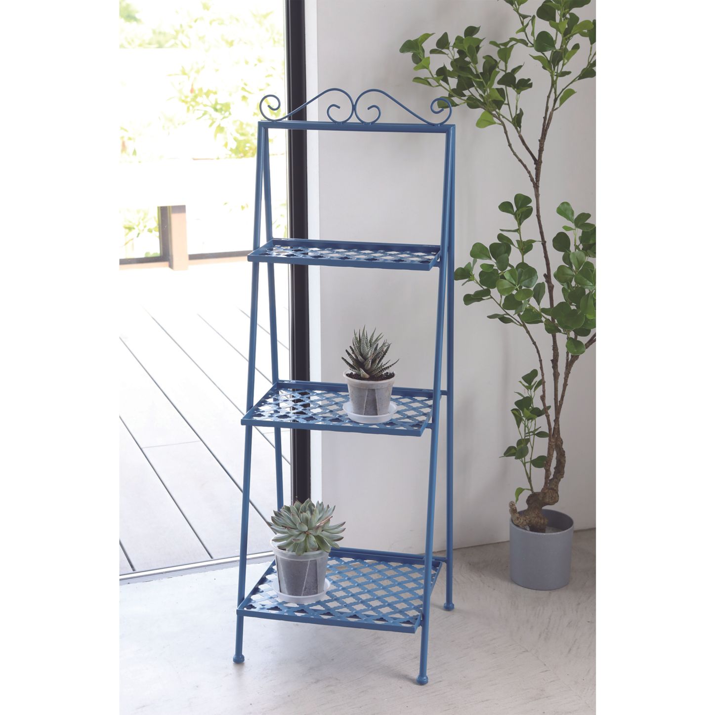 ホワイラス・2段スタンドバスケット | フラワースタンド | COVENT