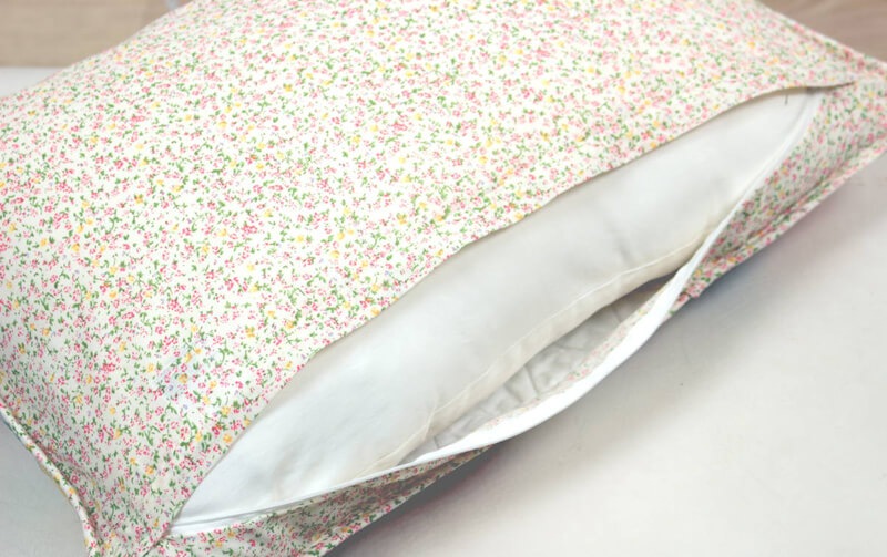 flower-flag コットンキルト ピローケース 約43×63cm｜インテリア