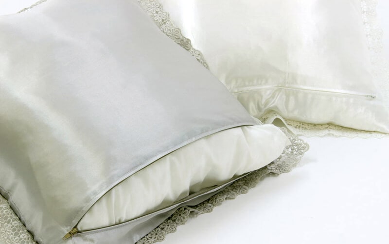 promenade ギュピールレース クッションカバー 約45×45cm｜インテリア