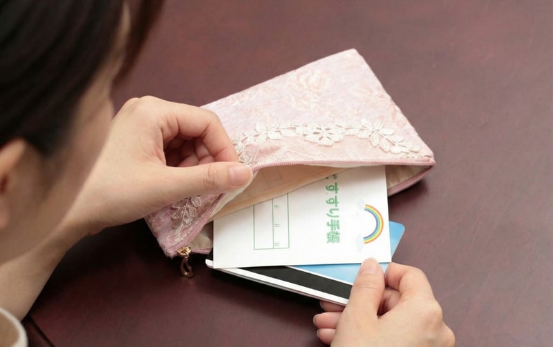 フラットポーチ シェニール織 約13×21cm [Elisea]｜インテリアレース