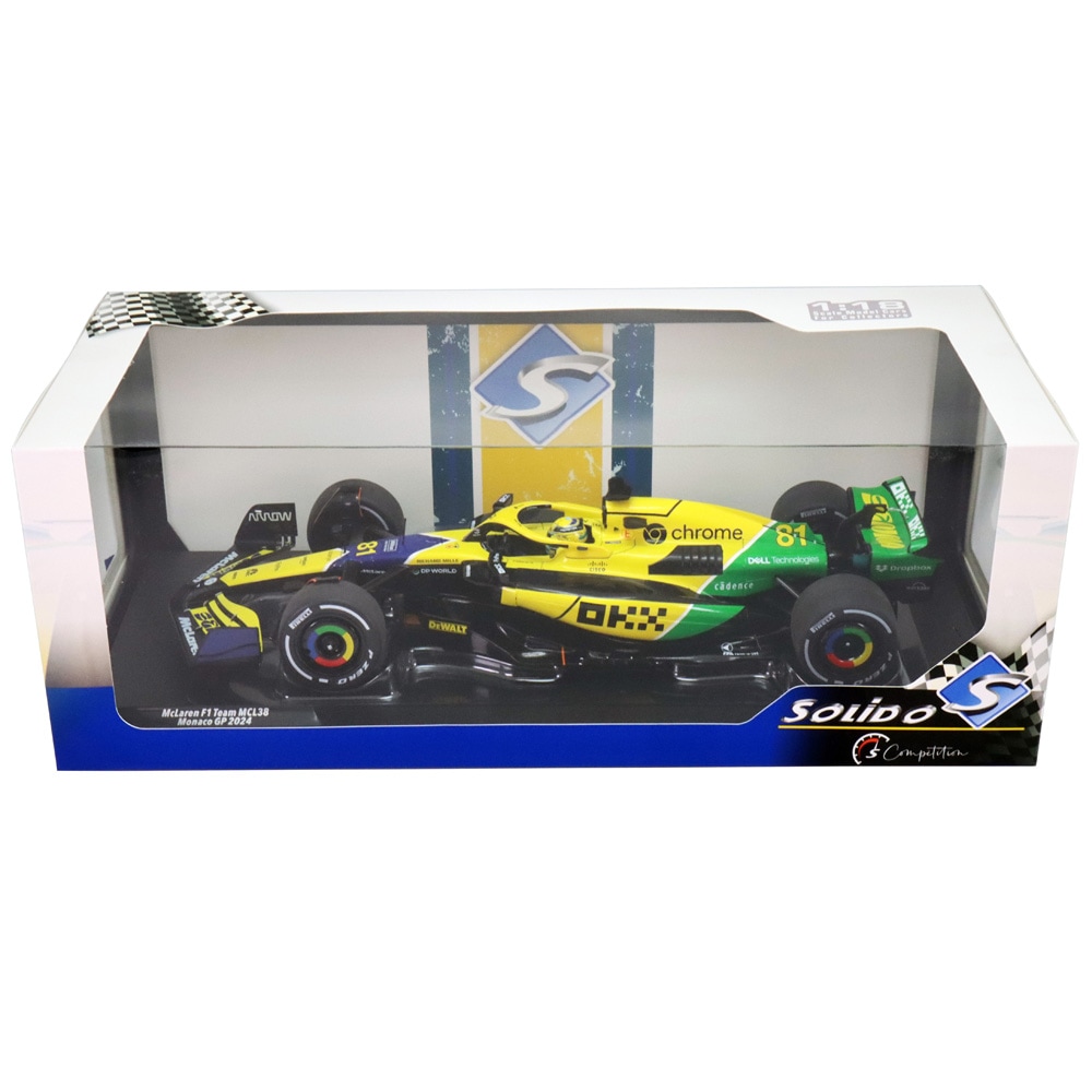 ソリド 1/18スケール マクラーレン MCL38 オスカー ピアストリ 2024年