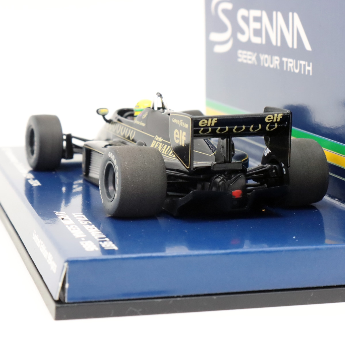 ミニチャンプス 1/43 ロータス ルノー 98T アイルトン セナ 1986年