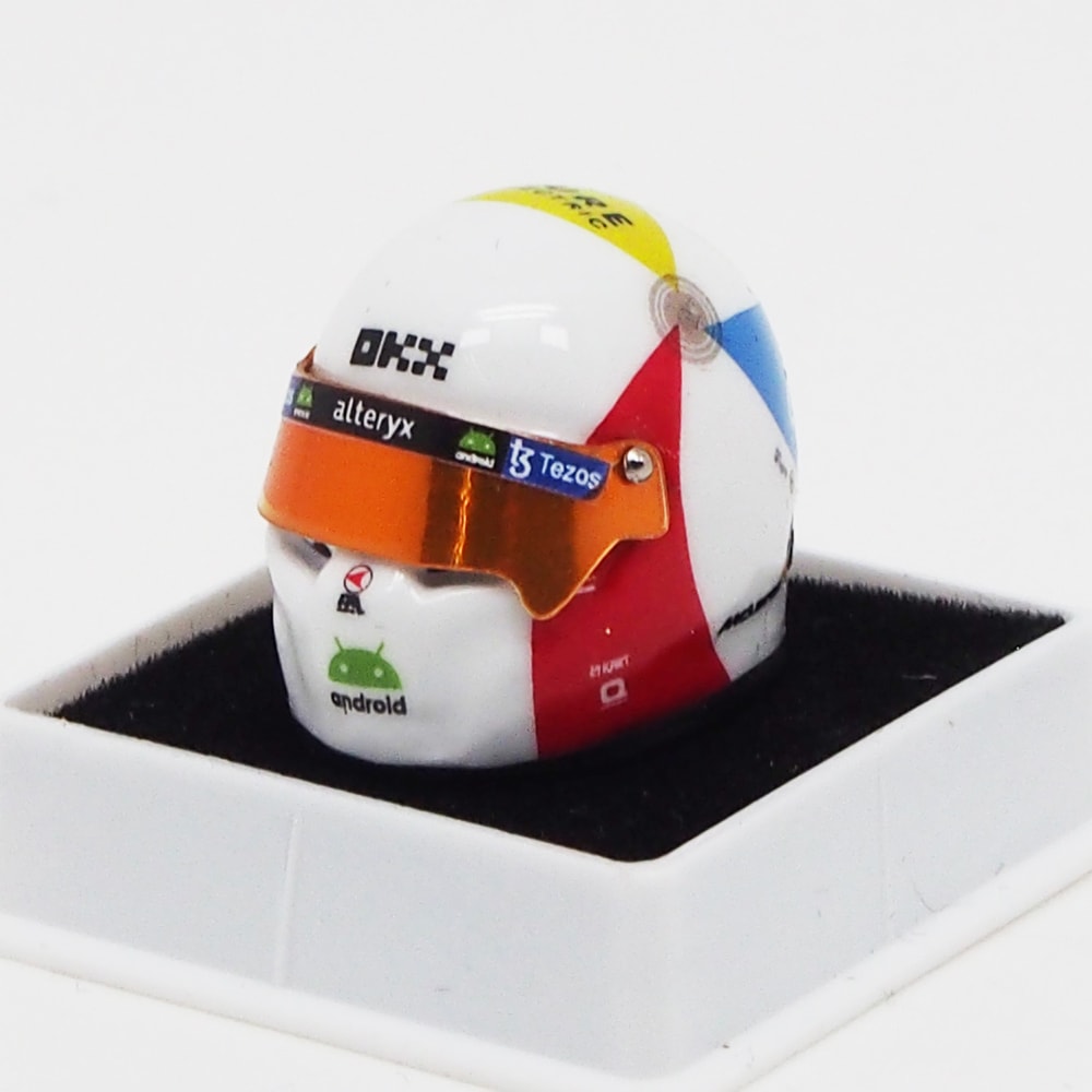 JF Creations 1/12 スケール ヘルメット ランド ノリス マクラーレン