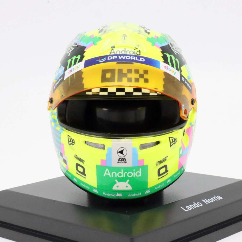 スパーク 1/5 ヘルメット 2024年 イギリスGP ランド ノリス | 1/5