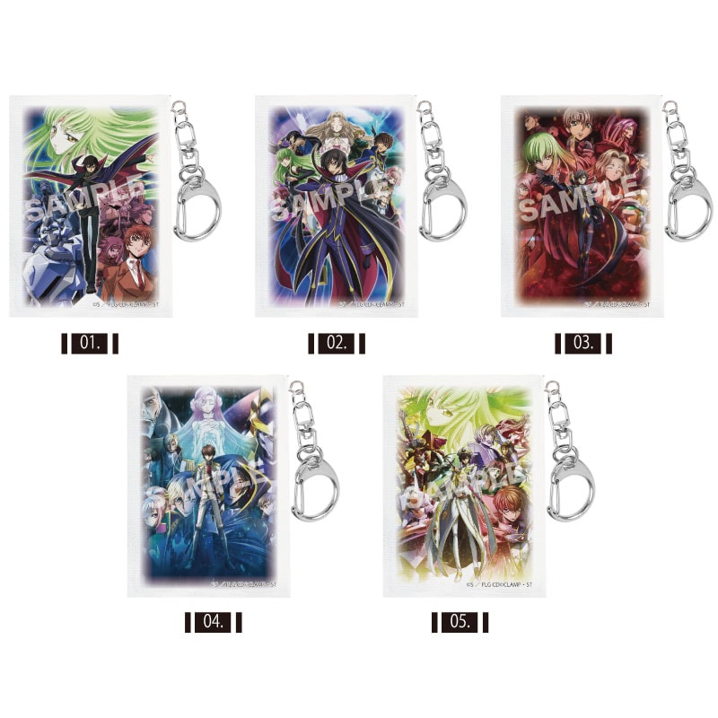 コードギアス 反逆のルルーシュ』ミニチュアキャンバスキーホルダー 第