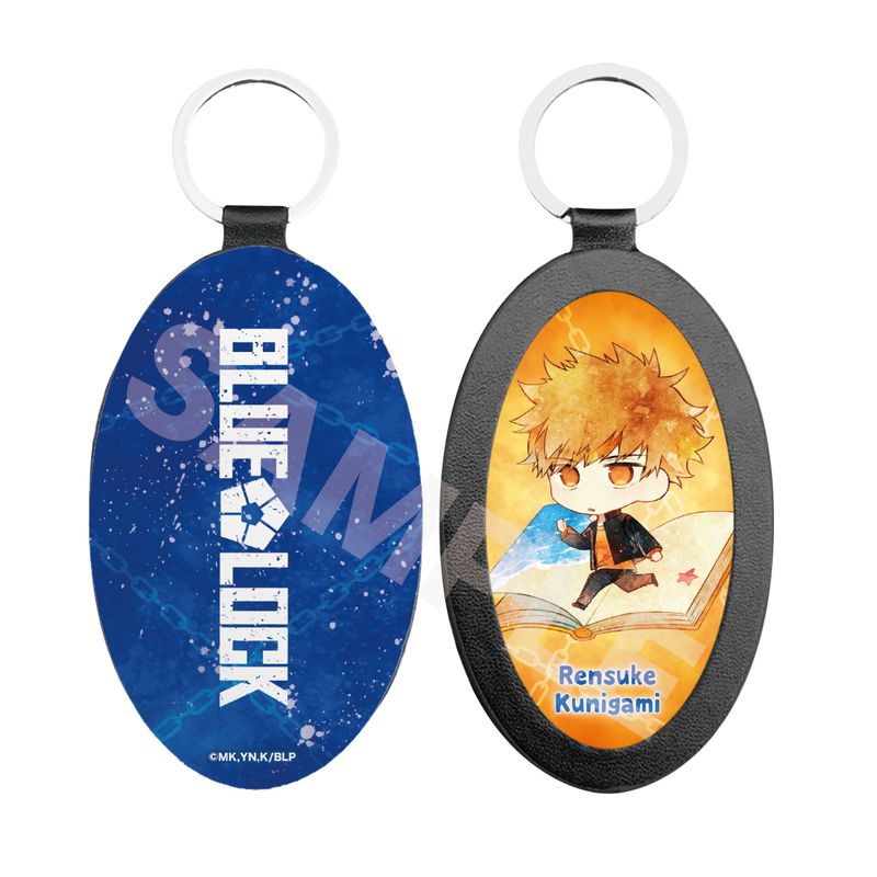 ブルーロック』キャラでるアート レザーキーホルダー 13 國神 錬介